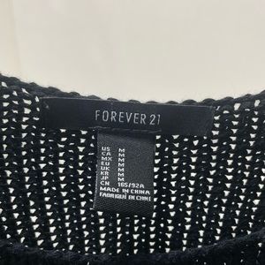 Knitted sweater size medium